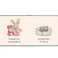 Jellycat Jellycat Books|Jellycat Toys^Goodnight Bunny Book (peekaboo mirror)