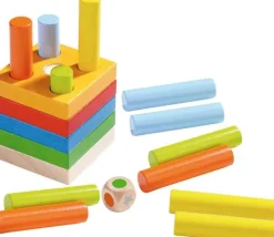 Haba Games|Hammer / Lace^- Quantities Pegging Game