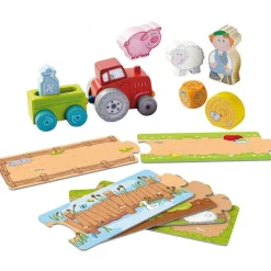 Haba Games|Age 3^Play Set - Out With The Tractor