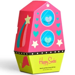 Happy Socks Age 3|Age 2^Hearts And Stars Gift Pack 2 - 3 years (3 pairs)