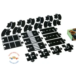Waytoplay Waytoplay Track Sets|Wooden Vehicles^Highway Car Edition
