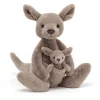 Jellycat Jellycat Toys^Kara Kangaroo Brown (with Joey)