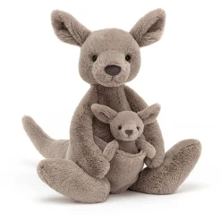 Jellycat Jellycat Toys^Kara Kangaroo Brown (with Joey)