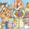 Djeco Jigsaws / Puzzles|Age 7 & 8^Kings Party Puzzle + Poster (100-Piece)