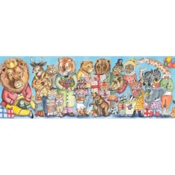 Djeco Jigsaws / Puzzles|Age 7 & 8^Kings Party Puzzle + Poster (100-Piece)