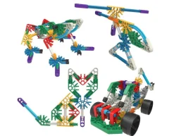 Knex Construction^Beginner 10 Builds - 125 Piece