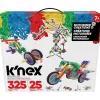Knex Stem Toys|Construction^Motorized Creations -25 Models / 325 Piece