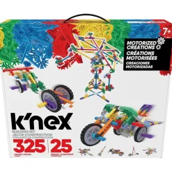 Knex Stem Toys|Construction^Motorized Creations -25 Models / 325 Piece