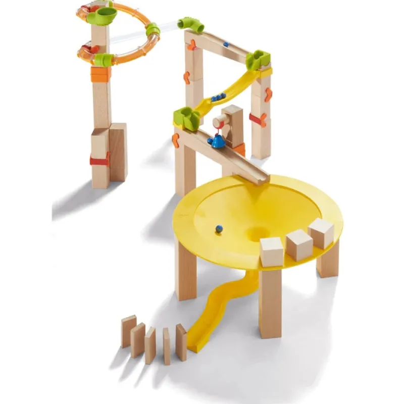 Haba Stem Toys|Ball & Marble Runs^Large Ball Track Funnel Set -