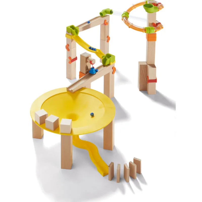 Haba Stem Toys|Ball & Marble Runs^Large Ball Track Funnel Set -