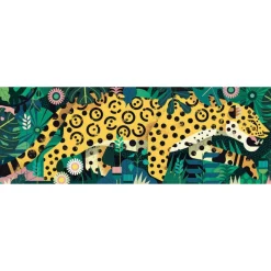 Djeco Jigsaws / Puzzles|Age 11 & 12^Leopard Puzzle Gallery with Poster (1000 Piece)