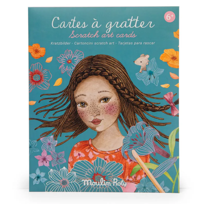 Moulin Roty Art / Craft|Age 9 & 10^Les Rosalies Scratch Cards