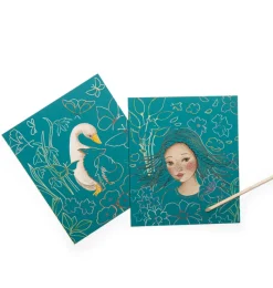 Moulin Roty Art / Craft|Age 9 & 10^Les Rosalies Scratch Cards