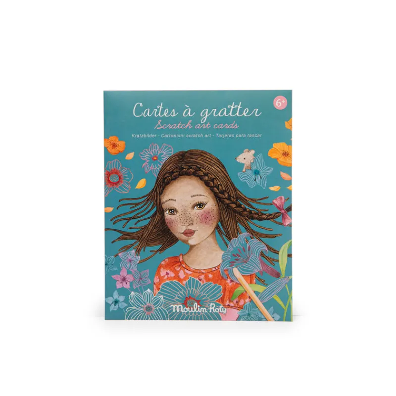 Moulin Roty Art / Craft|Age 9 & 10^Les Rosalies Scratch Cards