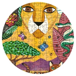 Djeco Jigsaws / Puzzles|Age 9 & 10^Lion Shaped Art Puzzle (350 pc)