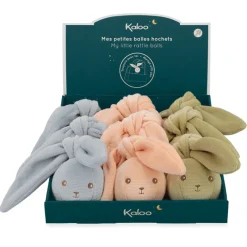 Kaloo Rattles / Clutching|Activity Toys^Little Rabbit Rattle Ball (Assorted)