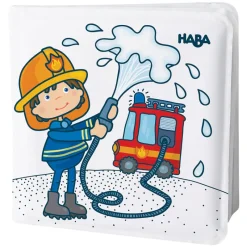 Haba Bath Toys|Age 2^Magic Bath Book - Fire Brigade