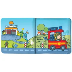 Haba Bath Toys|Age 2^Magic Bath Book - Fire Brigade