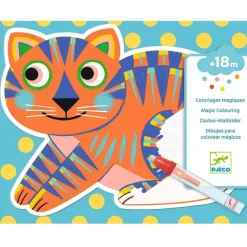 Djeco Art / Craft|Age 4^Magic Colouring Animalo-Ma