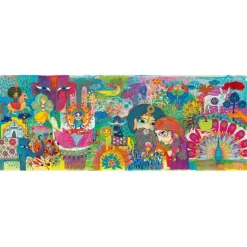 Djeco Jigsaws / Puzzles|Teenager^Magic India Puzzle Gallery + Poster 1000-pc