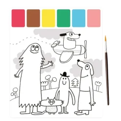 Moulin Roty Art / Craft|Age 5 & 6^Magic Palette Painting
