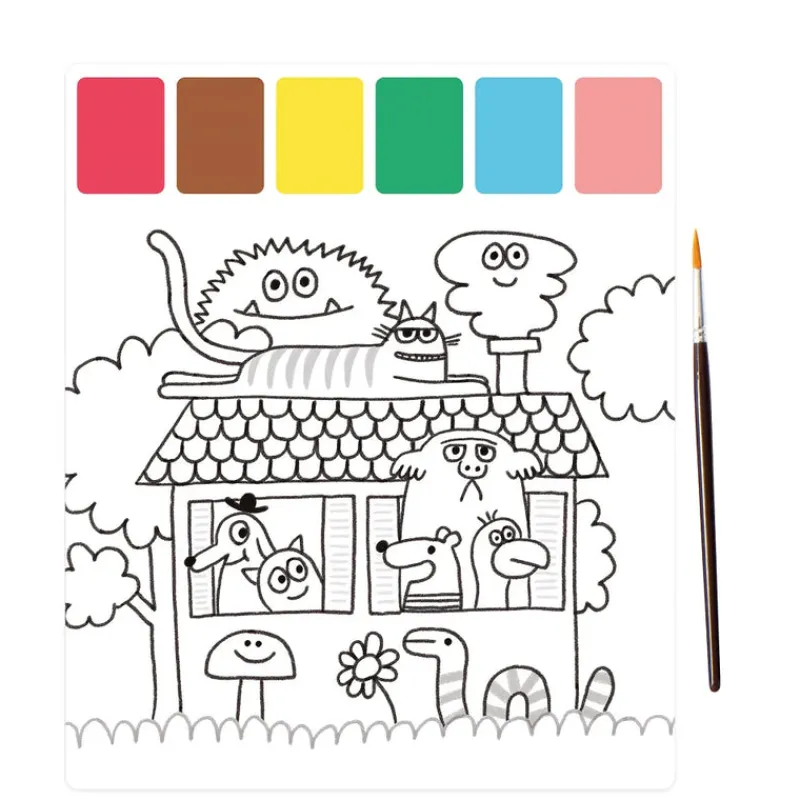 Moulin Roty Art / Craft|Age 5 & 6^Magic Palette Painting