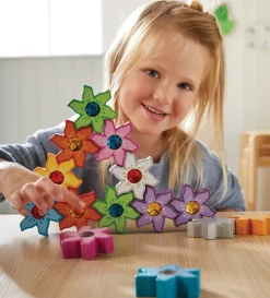 Haba Wooden Blocks|Early Learning^Magic Stacking Flowers