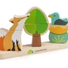Tender Leaf Toys Wooden Puzzles|Early Learning^Magnetic Foxy Stacker Puzzle