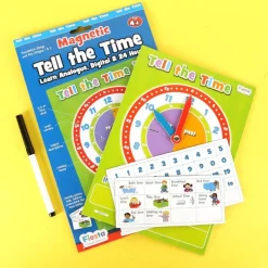 Fiesta Crafts Age 5 & 6|Age 4^Magnetic Tell The Time