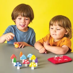 KIDOKI Games|Age 5 & 6^Mini Mushroom Bowling