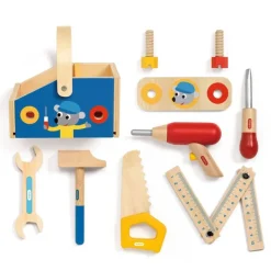 Djeco Early Learning|Hammer / Lace^Minibrico Toolbox