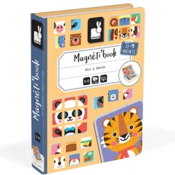 Janod Games|Age 5 & 6^Mix and Match Magnetibook
