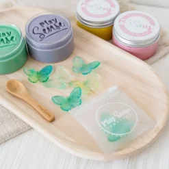 Play Sense Sensory Play|Age 9 & 10^Mix In | Gemstones | Blue/Green Butterflies