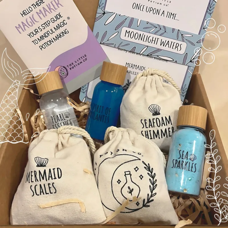 The Little Potion Co Magic Potion Kits|Age 7 & 8^Moonlight Waters - Mindful Potion Kit