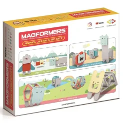Magformers Construction|Age 4^My First Animal Jumble 60 Set