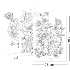 Djeco Art / Craft|Teenager^Naturalist Colouring Gallery