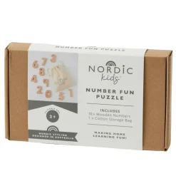 Nordic Kids Wooden Puzzles|Early Learning^Number Fun