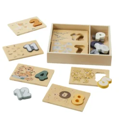 Zookabee Wooden Puzzles|Early Learning^Number Sorter