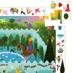 Djeco Jigsaws / Puzzles|Age 9 & 10^Observation Puzzle - Arabian Nights