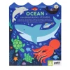 Petit Collage Age 5 & 6|Age 4^Ocean Colouring Book | Stickers
