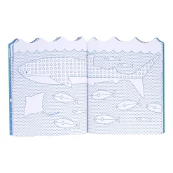 Petit Collage Age 5 & 6|Age 4^Ocean Colouring Book | Stickers