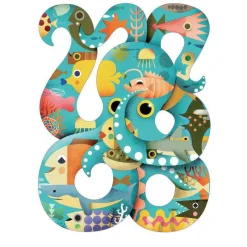 Djeco Jigsaws / Puzzles|Teenager^Octopus Puzzle Art - 350 Piece