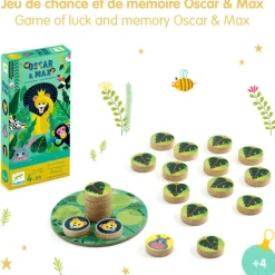 Djeco Games|Age 9 & 10^Oscar and Max -Game of Luck