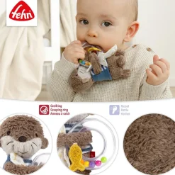 Fehn Rattles / Clutching|Activity Toys^Otter Rattle Ring