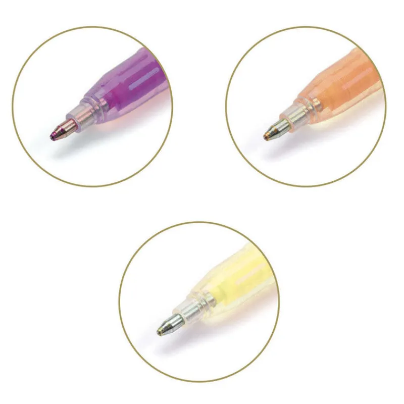 Djeco Stationery|Teenager^Pastel Rainbow Gel Pens