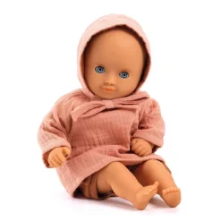 Djeco Dolls|Dolls^Peach 3-Piece Dolls Outfit (dolls 30 to 34cm)