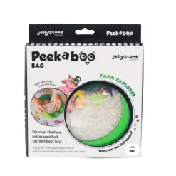 Jellystone Designs Early Learning|Sensory Play^Peekaboo Sensory Bag | Farm