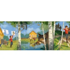 Djeco Jigsaws / Puzzles|Age 5 & 6^Peter and the Wolf Silhouette Puzzle (50-Piece)