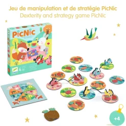 Djeco Games|Age 7 & 8^PicNic Game of Dexterity and Strategy