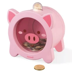 Janod Age 4|Age 3^Piggy Bank Money Box